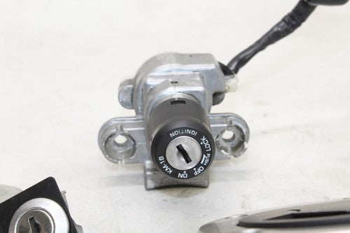 17-23 Kawasaki Z125 Pro Ignition Lock Key Set W/ Gas Cap And Seat Lock OEM
