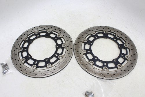 2006 Yamaha Yzf R6 Front Left Right Brake Rotors Discs