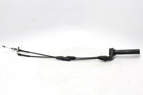 07-14 Ducati 848 Evo THROTTLE CABLES LINES GUIDE ASSEMBLY OEM