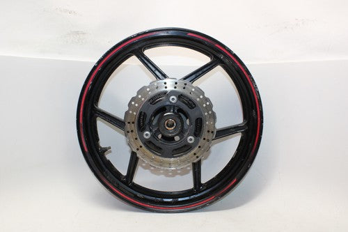 2010 Kawasaki Ninja 250r Ex250j Rear Back Wheel Rim With Rotor