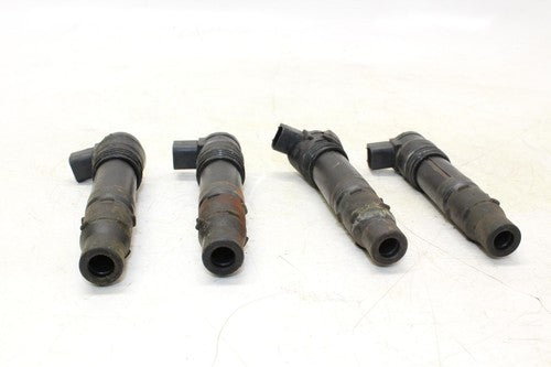 04-05 Kawasaki Ninja Zx10r Zx1000c Ignition Coils Coil Spark Plug Caps OEM