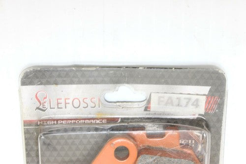 2006 Honda Cbr600f4i Organic Rear Brake Pads Fits FA174 LEFOSSI