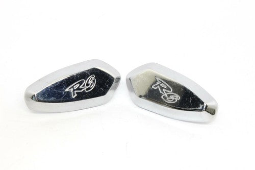 1999-2007 Yamaha R6 Yzf-R6 Yzfr6 Chrome Mirror Plugs Oem