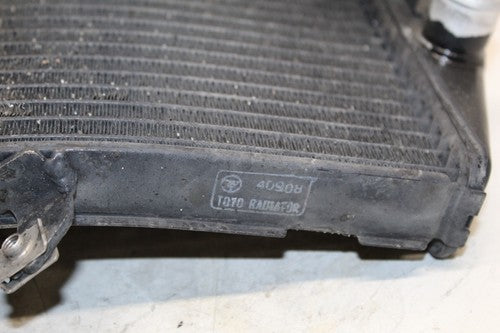2009 Yamaha Yzf R6s Engine Radiator Motor Cooler Cooling Radiater