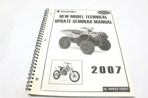 Suzuki New Model Technical Seminar Update MANUAL 2007