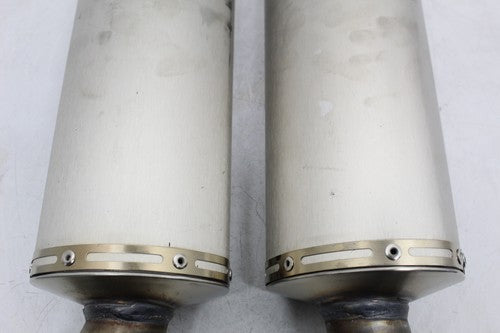 2008 Ducati 1098 848 EVO EXHAUST PIPE MUFFLER SLIP ON CAN SILENCER