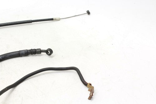 09-14 Yamaha Yzf R1 Clutch Cable Line W/Brake Hose & Negative Cable OEM