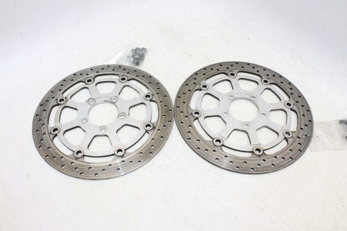 2002 Suzuki Gsxr600 Front Left Right Brake Rotors Discs
