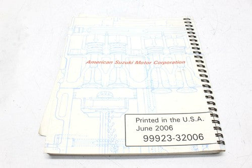 Suzuki Motorcycle & ATV Ready Reference MANUAL 2006 K6