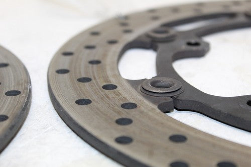 2009 Yamaha Yzf R6s Front Left Right Brake Rotors Discs
