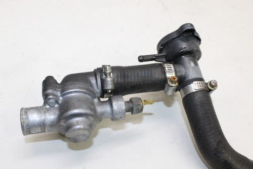 08-12 Kawasaki Ninja 250r Ex250j Thermostat Housing W/ Radiator Cap OEM