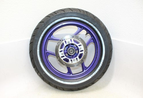 1995 Kawasaki Ninja 250r Ex250f Rear Back Wheel Rim With Rotor And New Tire