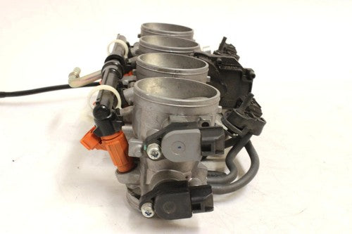 13-15 KAWASAKI NINJA ZX6R ZX636F ABS MAIN FUEL INJECTORS / THROTTLE BODIES OEM