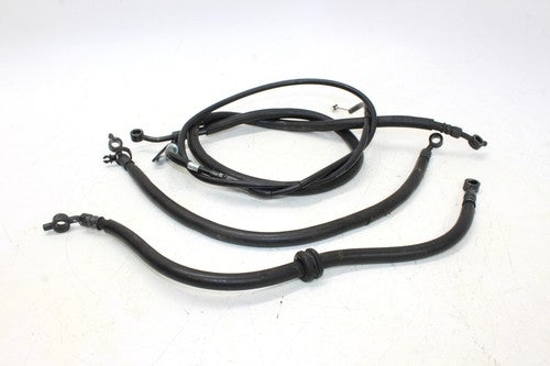 2009 Kawasaki Versys 650 Kle650a Brake Caliper Hoses Lines With Cable Set