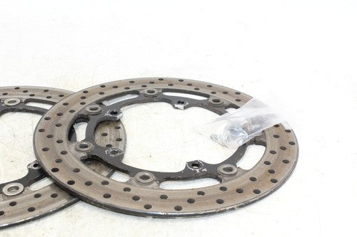 2003 Yamaha Yzf R6 Front Left Right Brake Rotors Discs