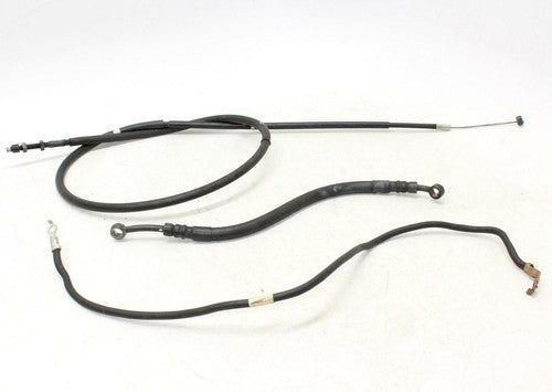 09-14 Yamaha Yzf R1 Clutch Cable Line W/Brake Hose & Negative Cable OEM