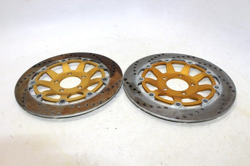 1994 Suzuki Rf900r Front Left Right Brake Rotors Discs