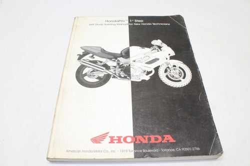 1998 Honda Pro 1st Step Self Study Training Manual New Honda Technicians