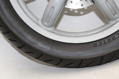 2002 Aprilia Scarabeo 150 Rear Back Wheel Rim Tire OEM