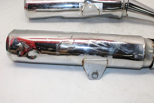 2006 Kawasaki Ninja 250r Ex250f Exhaust Pipe Muffler Slip On Can Silencer Pair
