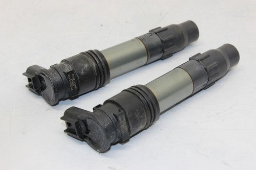 13-17 Kawasaki Ninja Ex300b Abs Ignition Coils COIL Spark Plug Caps OEM