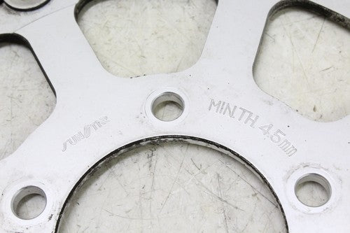 2002 Suzuki Gsxr600 Front Left Right Brake Rotors Discs