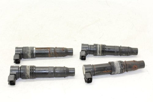04-05 Kawasaki Ninja Zx10r Zx1000c Ignition Coils Coil Spark Plug Caps OEM