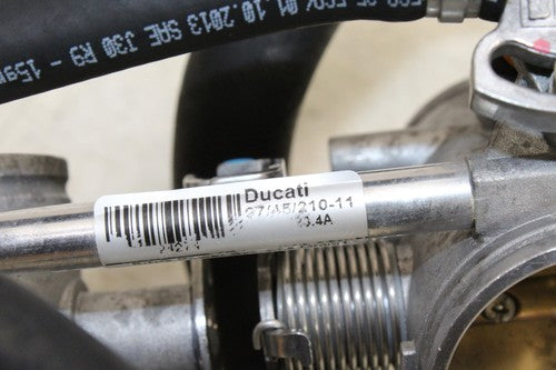 2013 Ducati Monster 796 Main Fuel Injectors / Throttle Bodies