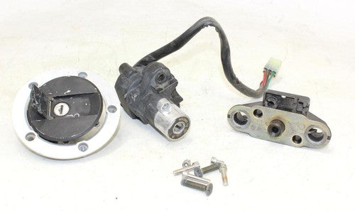 2004 Suzuki GSXR750 Ignition Lock Set W/ Gas Cap And Seat Lock