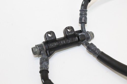 2004 01-05 Yamaha Fz1 Fazer Front Brake Caliper Hoses Lines 5lv-25872-01-00 OEM