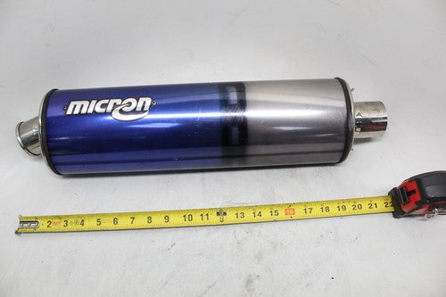 Micron EXHAUST PIPE MUFFLER SLIP ON CAN SILENCER