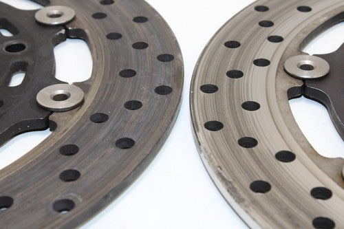 2002-03 Yamaha Yzf R1 Front Left Right Brake Rotors Discs 5jj-2581t-11-00 OEM