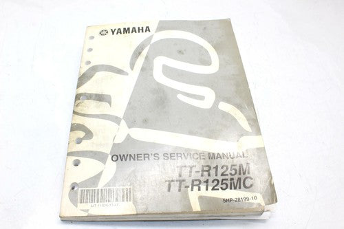 2000 Yamaha LIT-11626-13-47 TT-R125M(C) Service MANUAL Book
