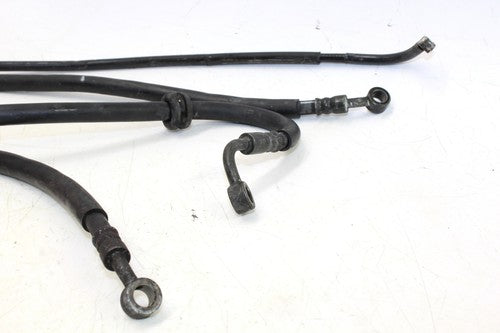 2007 Kawasaki Ninja 650r Ex650a Brake Hoses Lines And Cable Set