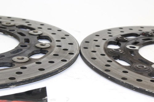97-07 Yamaha Yzf600r Front Left Right Brake Rotors Discs OEM