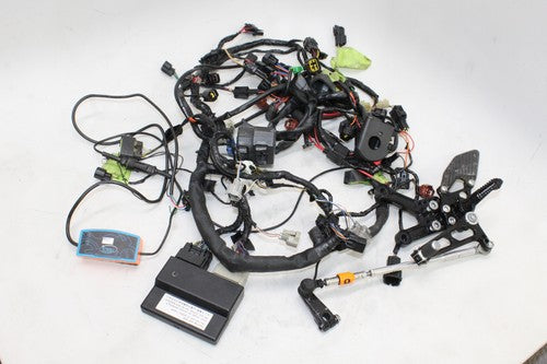 2013 Kawasaki Ninja Zx10r Track Wiring Harness Flash ECU IRC Switches Shifter