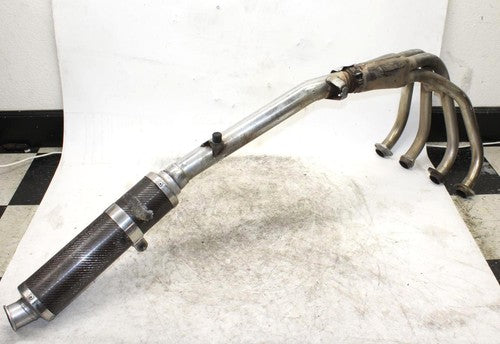 1998 Suzuki Bandit 600 Gsf600s Exhaust System Headers Carbon Muffler