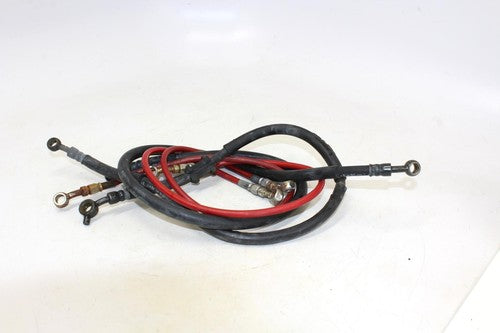 1996 Honda Interceptor 750 Vfr750f Brake Caliper Hoses Lines Set