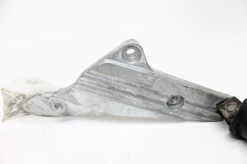 82-83 YAMAHA XJ650 SECA LEFT REAR BACK PASSENGER FOOT PEG BRACKET MOUNT OEM