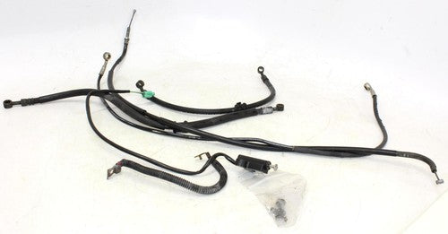 2004 Suzuki Gsxr600 Clutch Cable Line W/ Brake Hoses W/Negative Cable