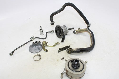 2002 Yamaha Yzf600r Engine Motor Oil Cooler /w Oil Pump Oem