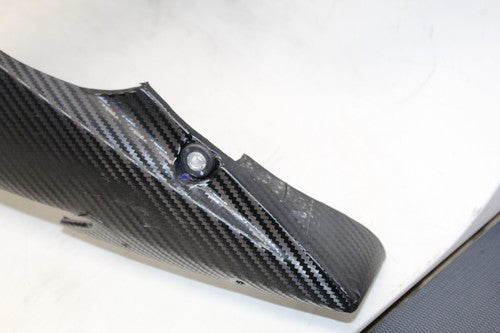 2009 Yamaha Yzf R6s Left Right Lower Mid Upper Side Fairing Cowl Set OEM Carbon
