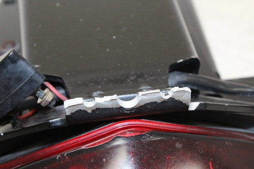 2013 Ducati Monster 796 Rear Tail Light, Turn Signals With Bracket Set
