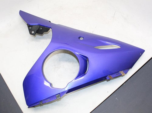 2009 Yamaha Yzf R6s Left Lower Bottom Belly Side Fairing Cowl