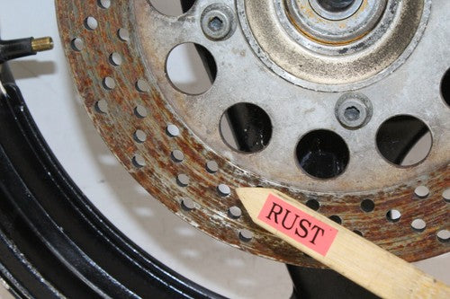 1994 Suzuki Katana 750 Gsx750f Rear Back Wheel Rim With Rotor