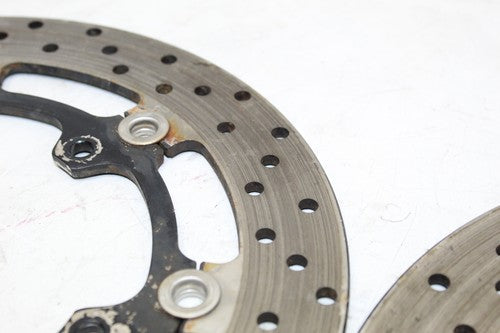 2009 Yamaha Yzf R6s Front Left Right Brake Rotors Discs