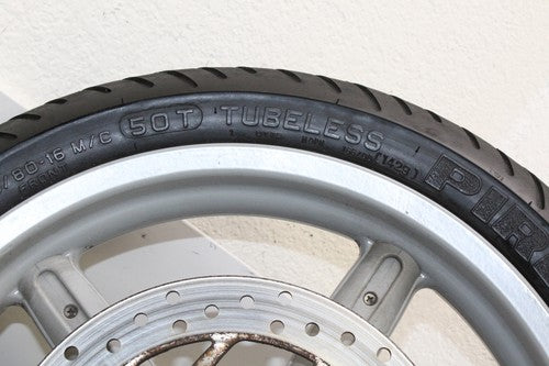 2002 Aprilia Scarabeo 150 Front Wheel Rim Tire OEM