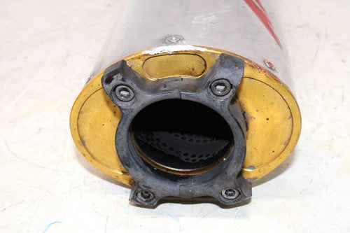 2006 Yamaha YZF R6S EXHAUST PIPE MUFFLER SLIP ON CAN SILENCER