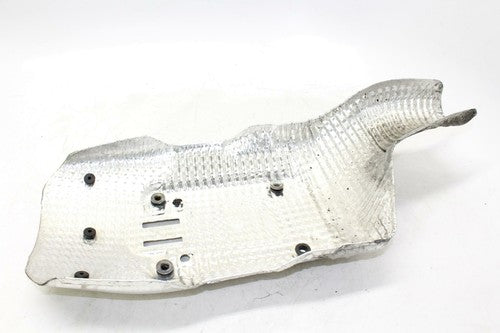 06-08 Triumph Daytona 675 Triple Rear Back Muffler Exhaust Pipe Cover Heat Shiel