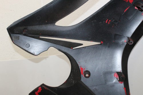 2009-12 Triumph Daytona 675r Left Lower Mid Upper Side Fairing Cowl